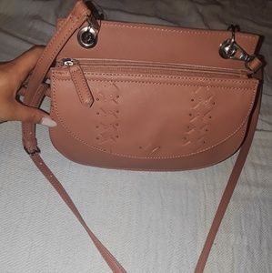 Mauve Pink Petite Crossbody Bag